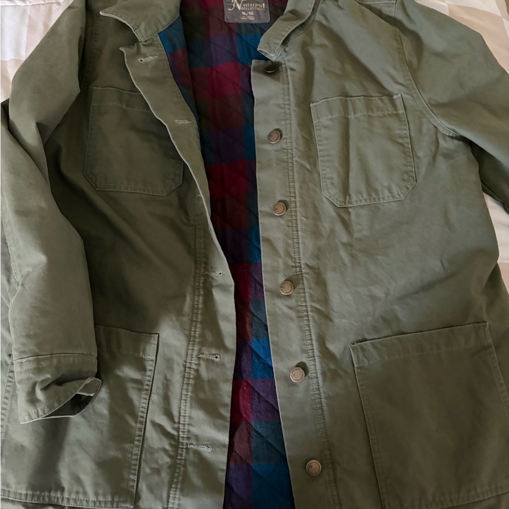 Women’s Quilted Olive Green Coat